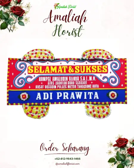 Papan Bunga Ucapan Selamat Ancol Pasir
